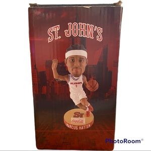 ST. JOHN’S  Marcus Hatten Bubblehead Coca-Cola